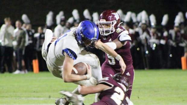 Riley Trujillo running the ball